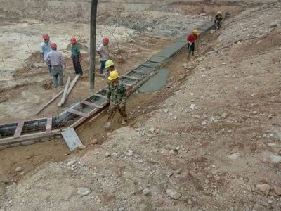 海城小学建设工程9月1日-9月8日施工进度